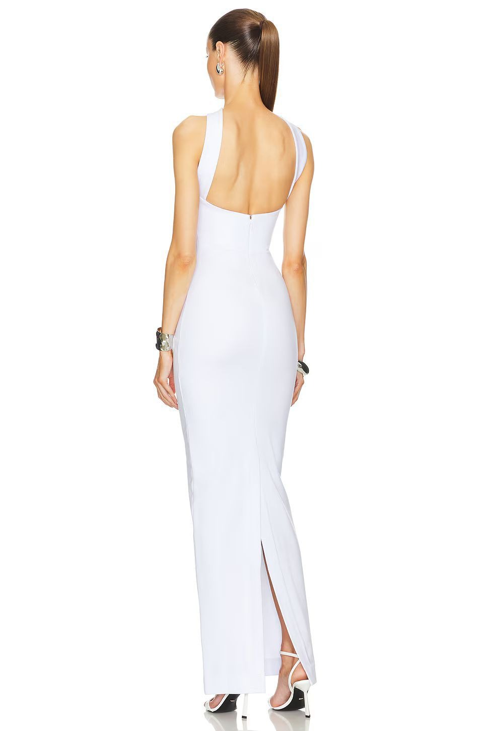 Back Halted Bodycon Dress