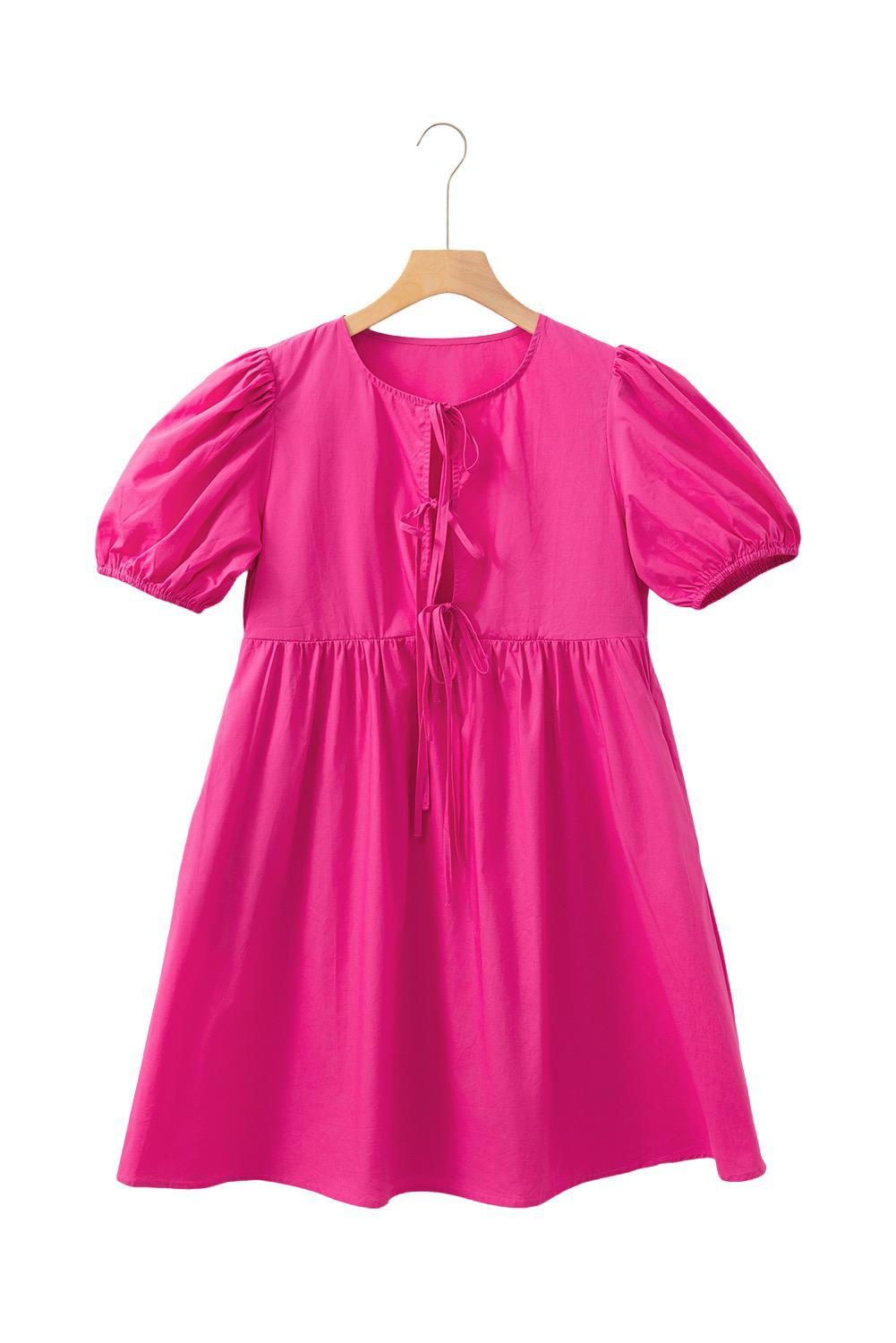 Summer Princess Front-Tie Dress