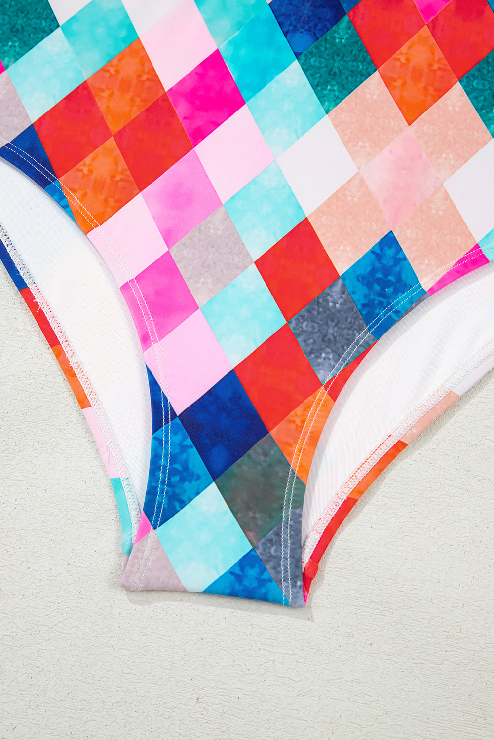 Raffle Sleeved Swimsuit