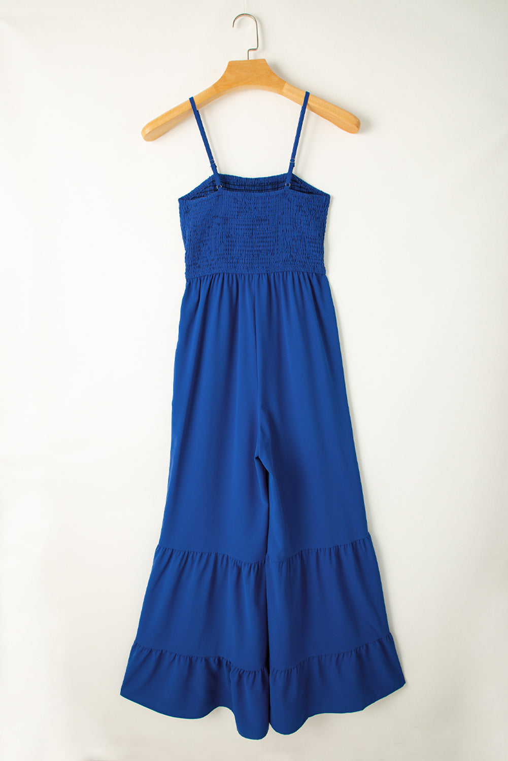 Royal BlueWide-Leg Strapped Jumpsuit