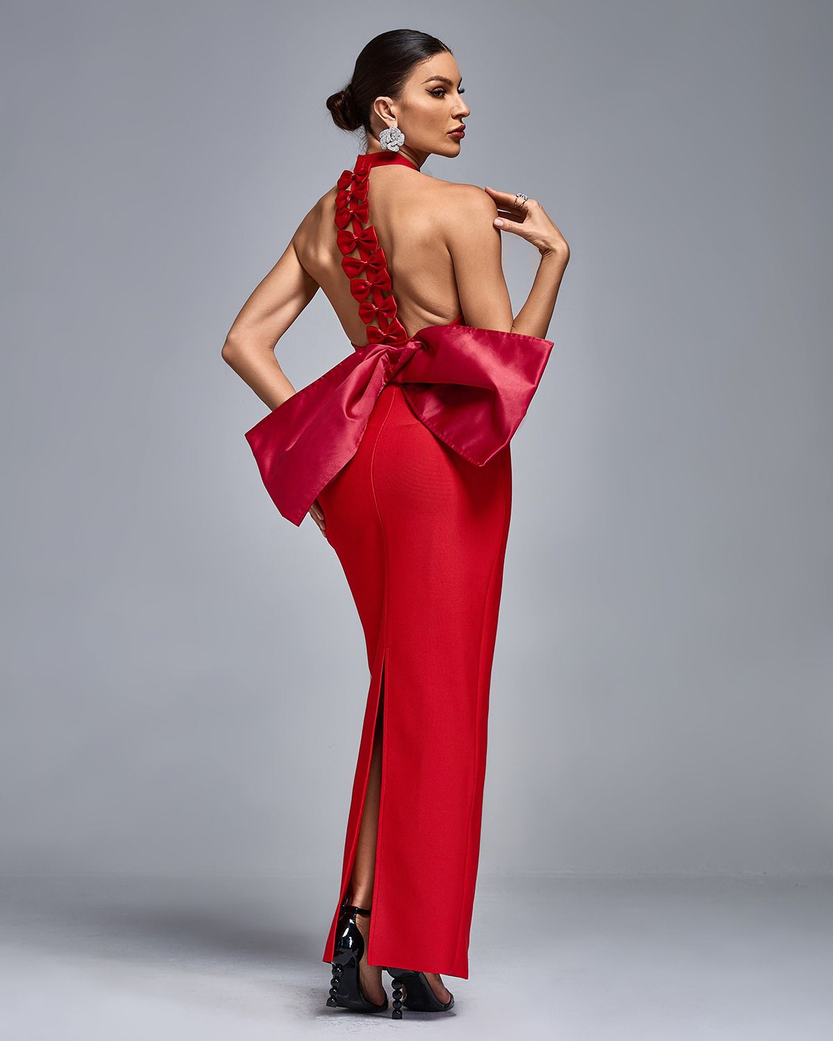 Ocstrade Women Red Cocktail Dress