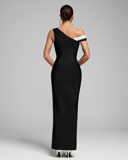 Ocstrade European Black Cocktail Dress