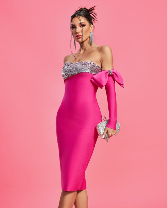 Bow Pretty Pink Dress