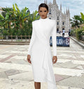 First Lady White Bodycon Dress