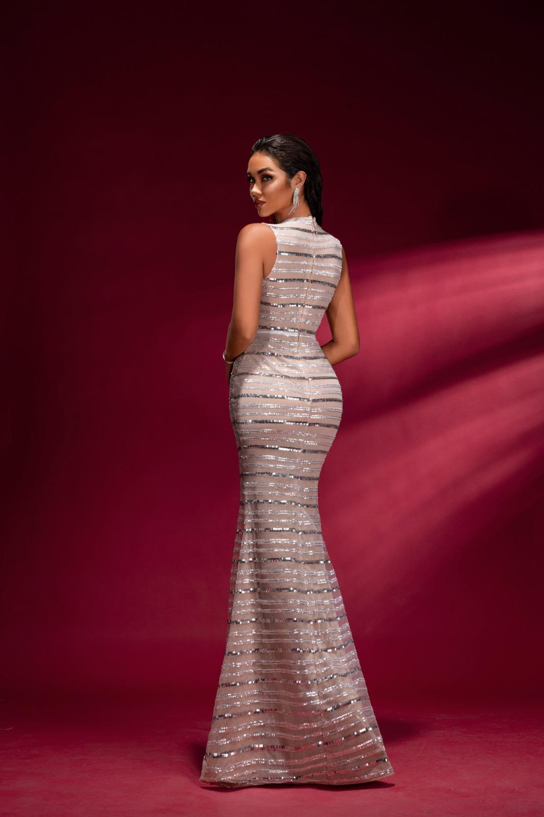 Elegant Ready Chained Dress