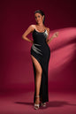 Pearl Princess II Deep Slitted Dress