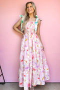 Okay Summer, Strapped Sun Maxi Dress