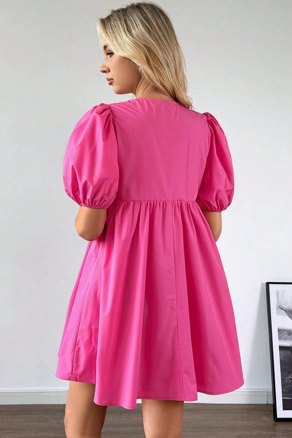 Summer Princess Front-Tie Dress