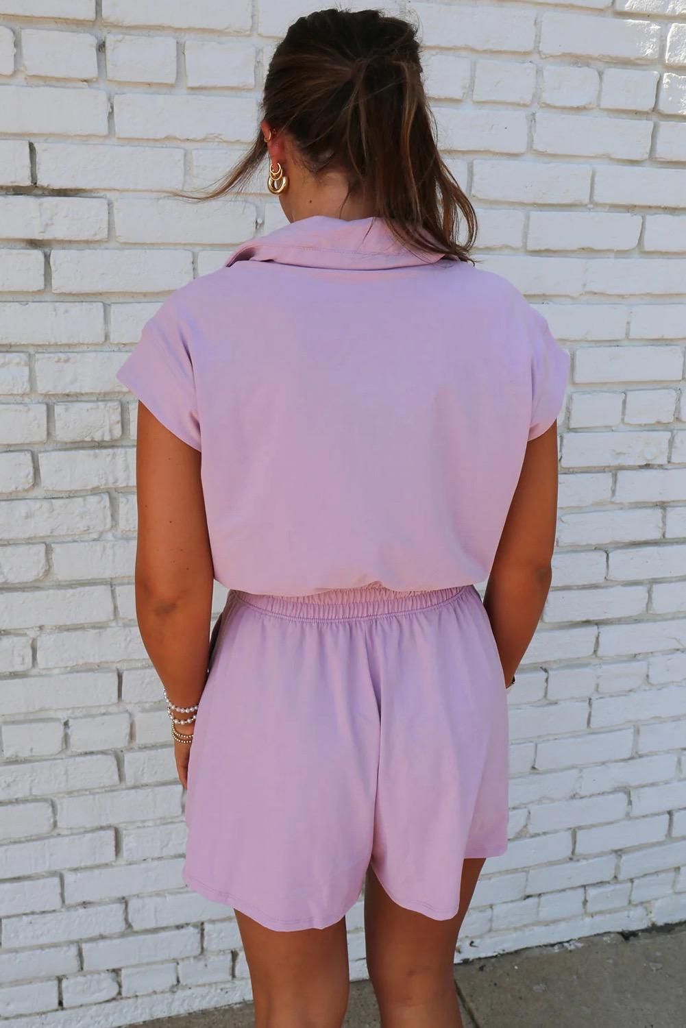 Short Sleeve Romper