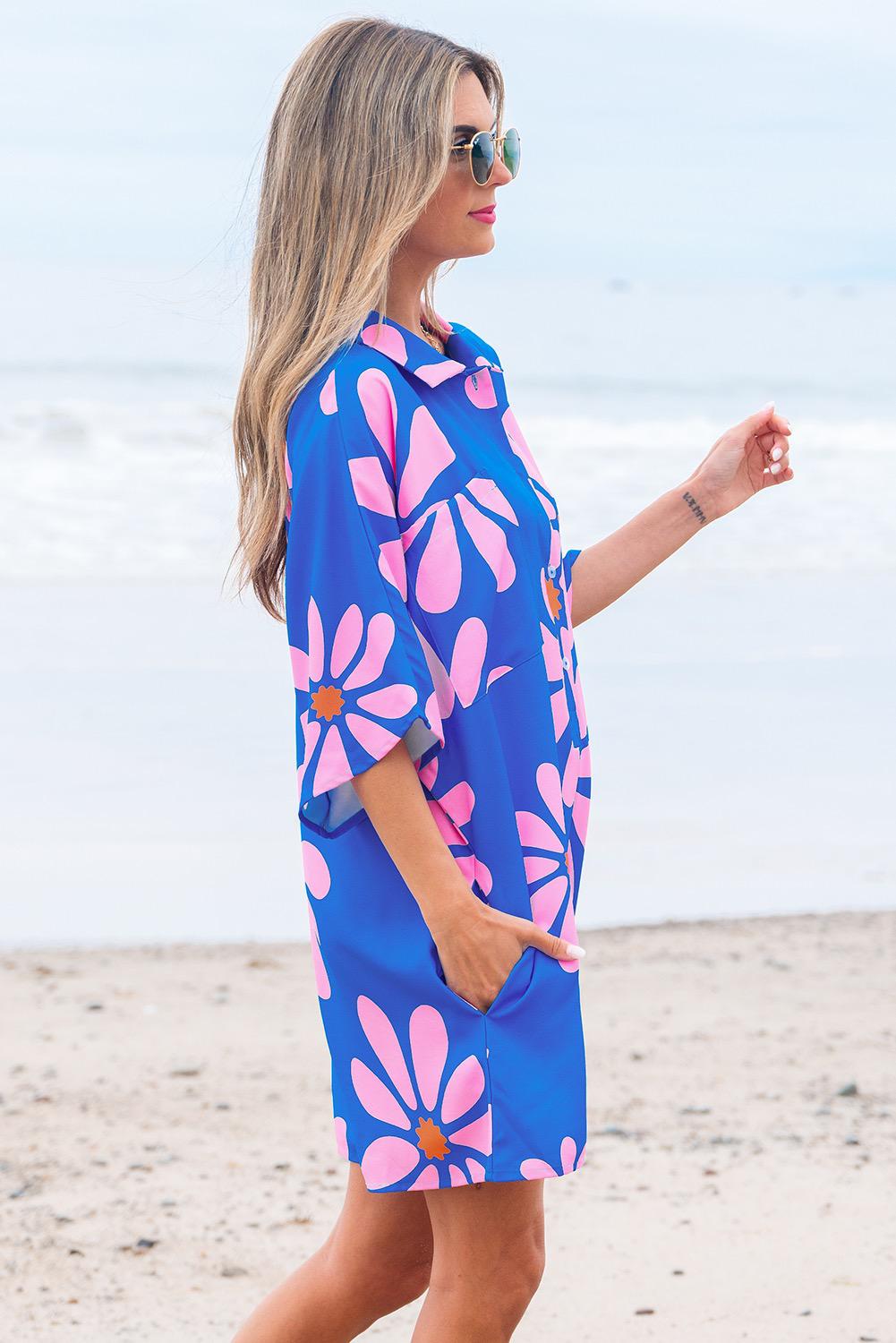 Arty Floral Summer Romper