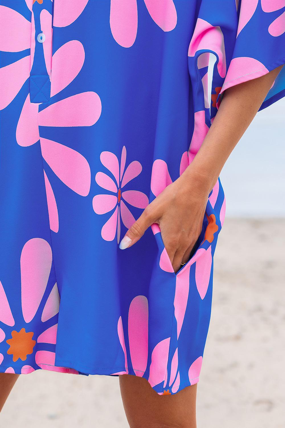 Arty Floral Summer Romper