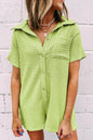 Summer Smart Lemon Green Romper