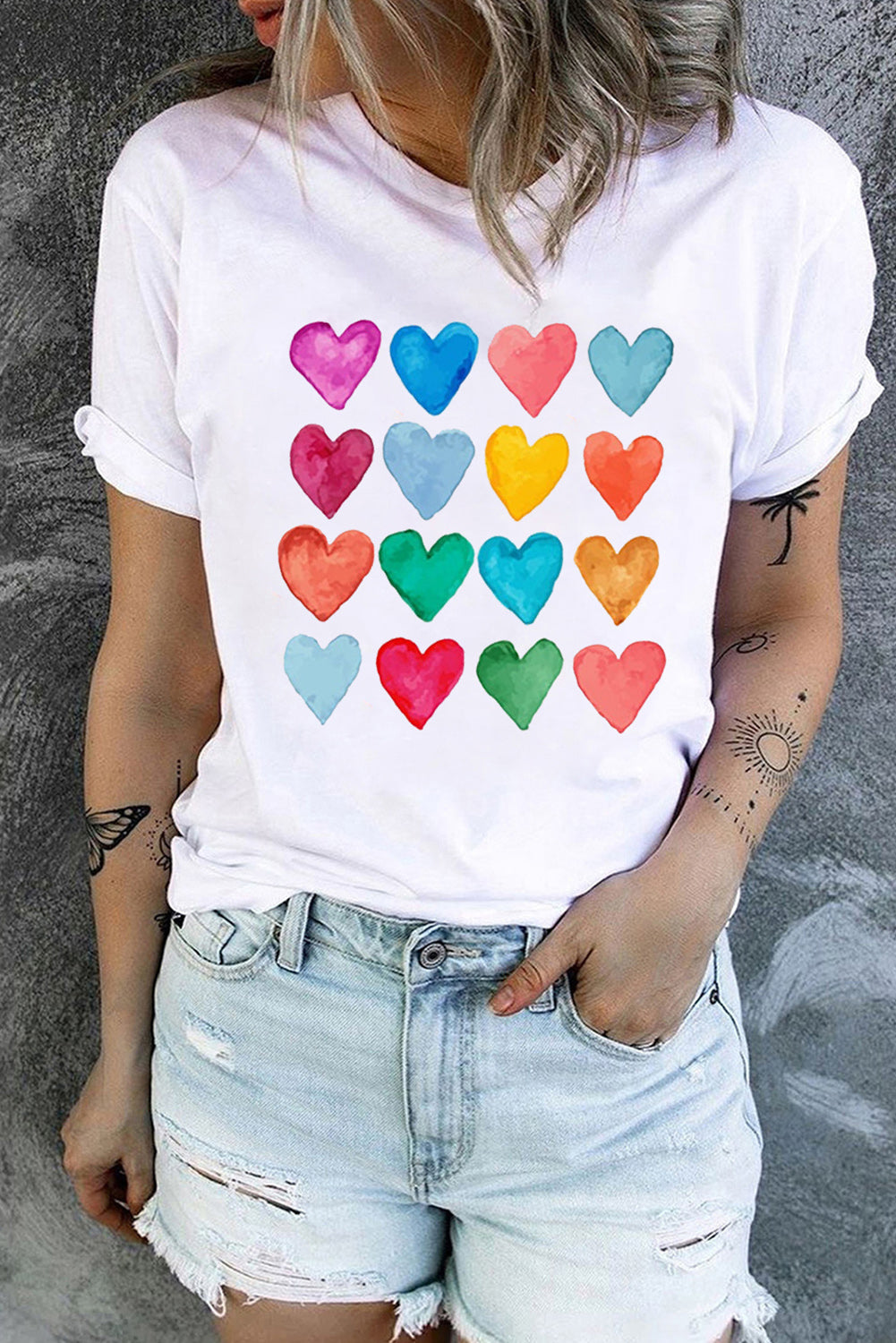 Love In Colors White T-shirt