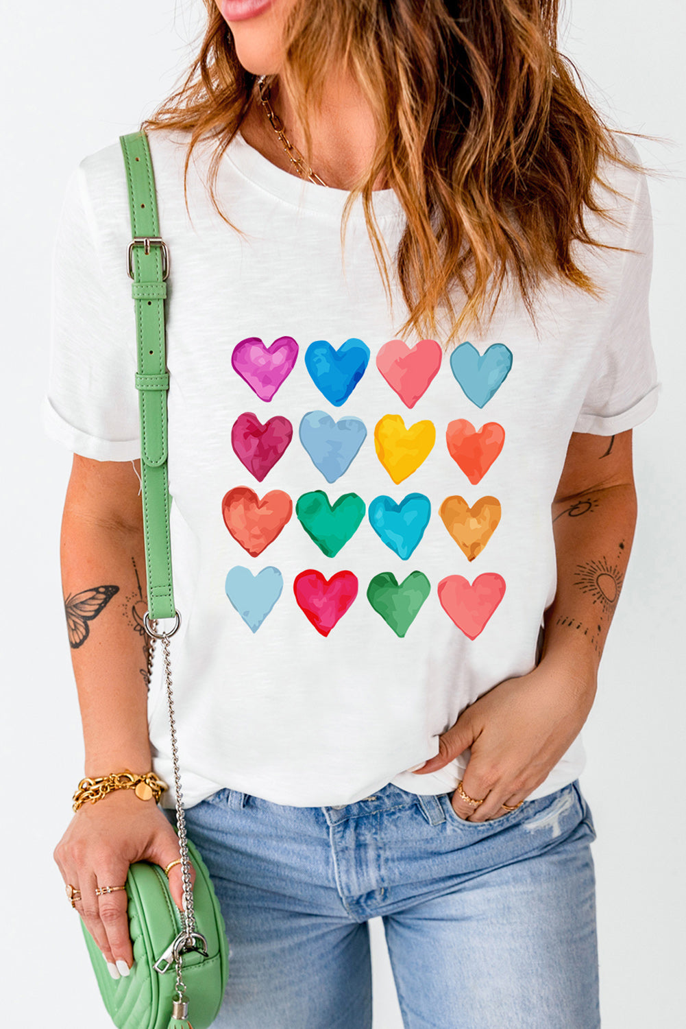 Love In Colors White T-shirt