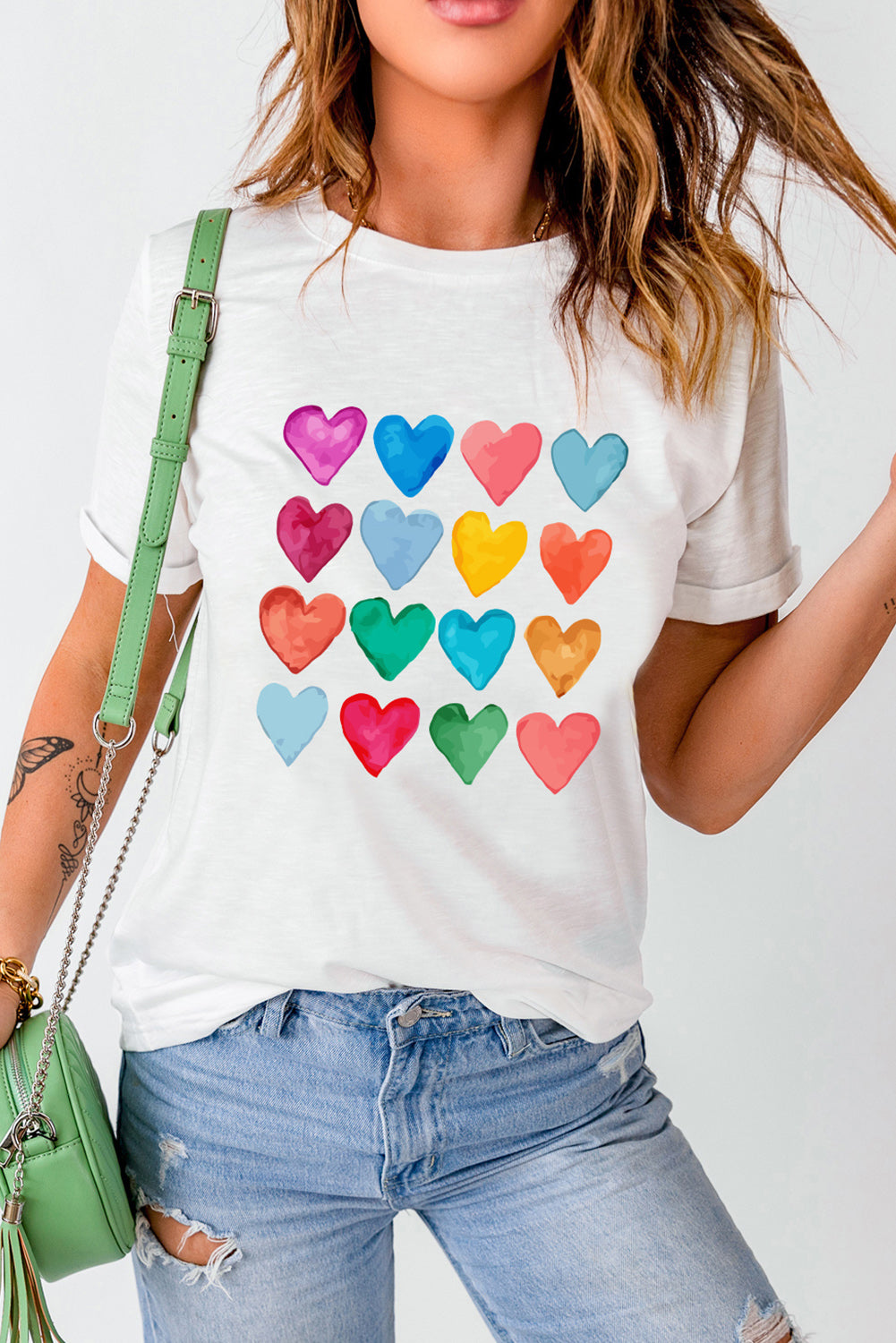 Love In Colors White T-shirt