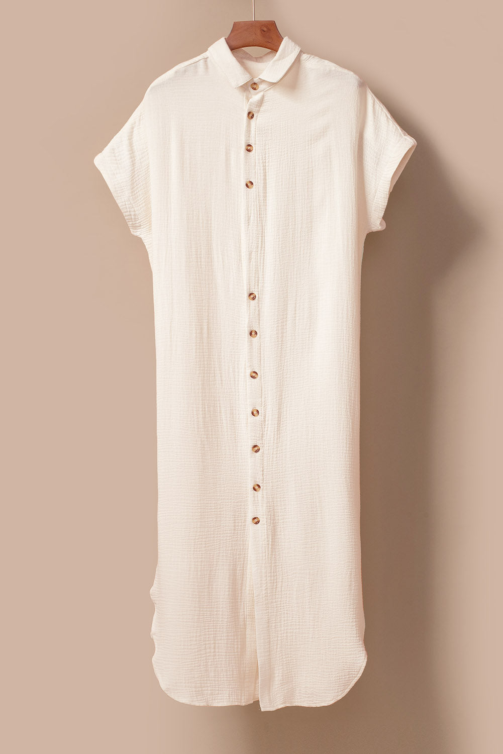 Rolled Sleeve Dress Shirt