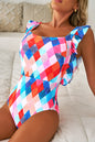 Raffle Sleeved Swimsuit