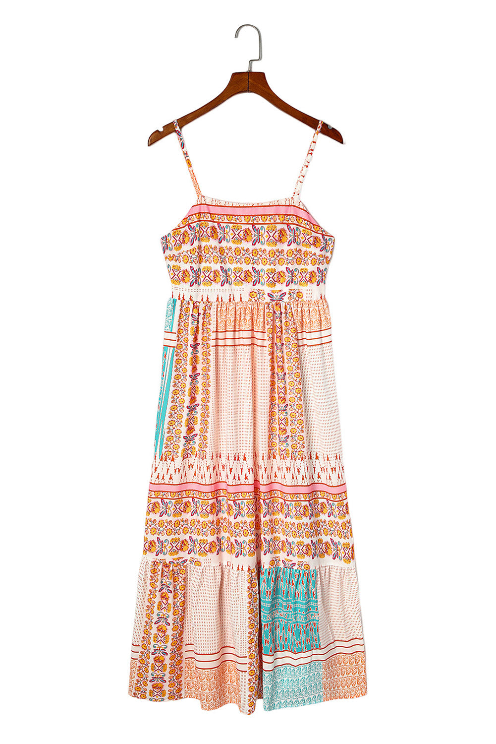 Patterned Maxi Sun Dress