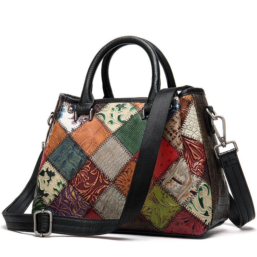 MDC Multi-colored Tiled Women's Handbag